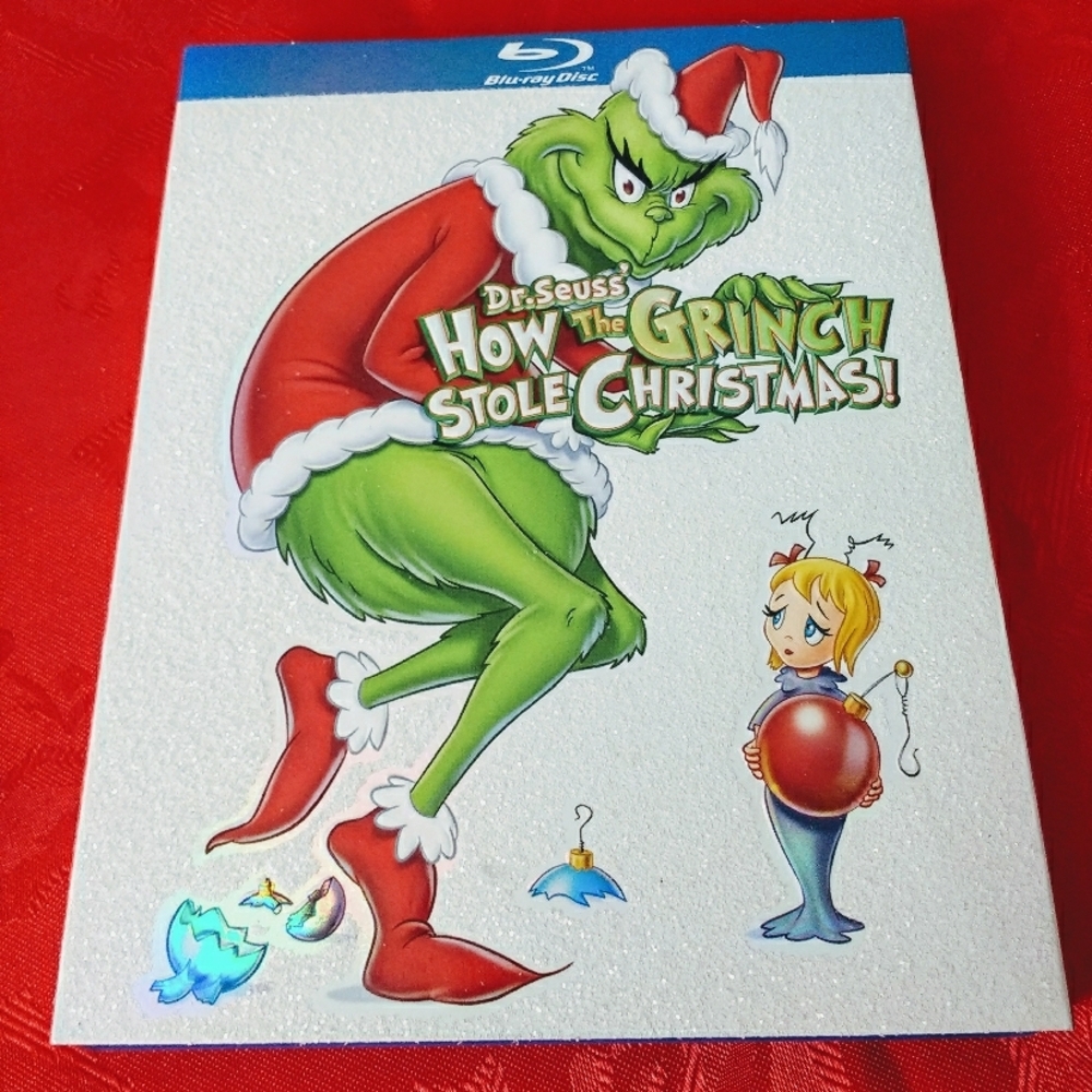 Dr. Seuss How The Grinch Stole Christmas Hi-Def Blu-ray DVDS